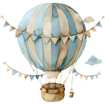 recommend clip art: air balloon