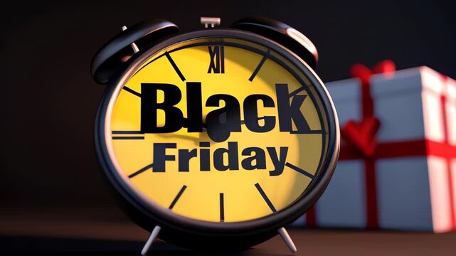 Black Friday Alarm Clock