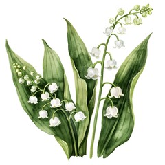 Obraz premium lilies of the valley