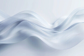 Obraz premium Light abstract lines and waves in gray tones, presentation background