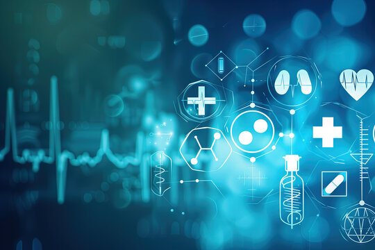 Scientific abstraction with elements of biology and chemistry.
