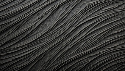 Obraz premium A Damascus steel texture with intricate, wavy patterns and a dark, matte finish, highlighting the unique forging process. Multiple variations available