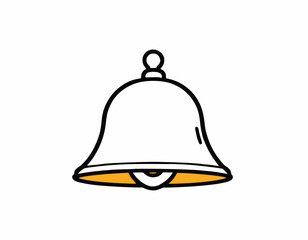 Notification Bell Push Button Icon