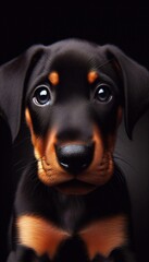 Niedlicher Dobermann