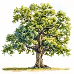 Fototapeta premium tree isolated on white background