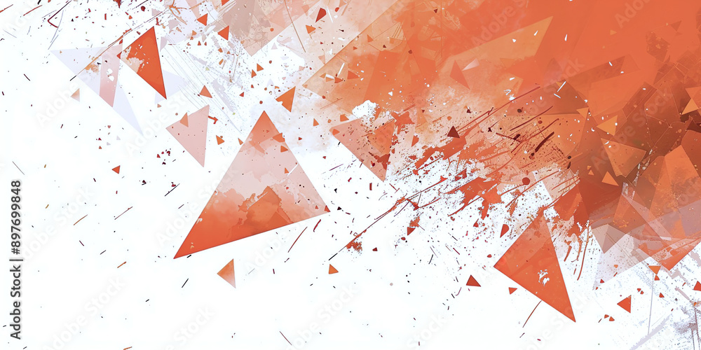 Aufkleber geometric abstract background