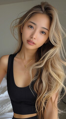 Fototapeta premium 黒ギャル