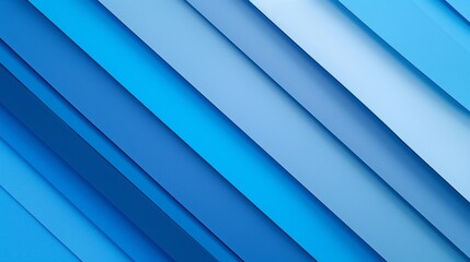 Obraz premium A background with diagonal stripes of different shades of blue.
