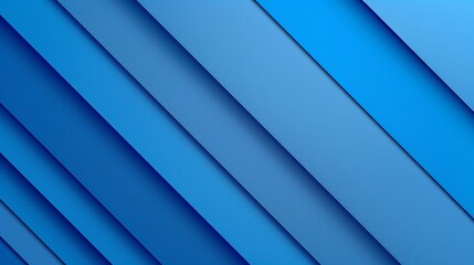 Obraz premium A background with diagonal stripes of different shades of blue.