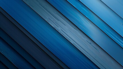 Obraz premium A background with diagonal stripes of different shades of blue.