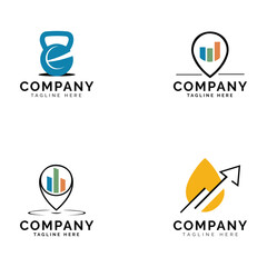 Collection of Modern Minimalist Business Logos