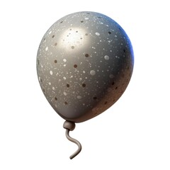 A balloon with a white background. The balloon is the main focus of the image. The color green is used to create a sense of happiness and joy