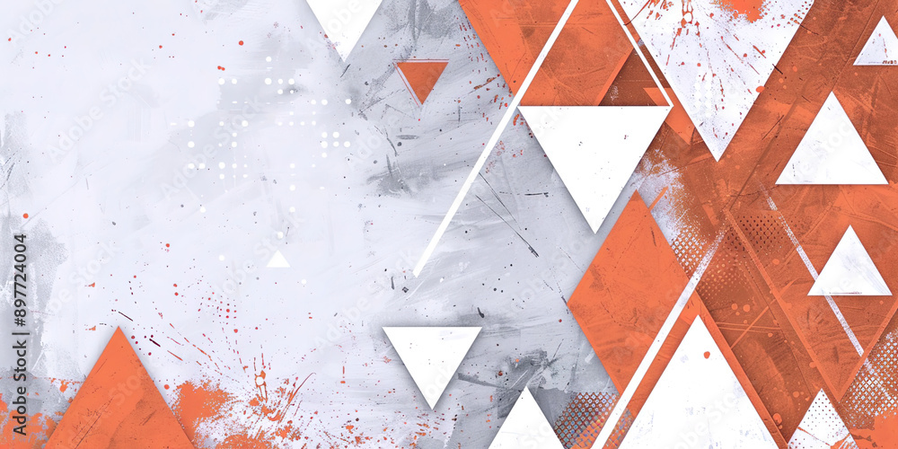 Aufkleber geometric abstract background