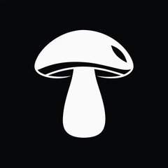 Mushroom illustration on a plain background