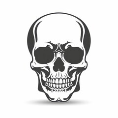 Obraz premium Frightening Skull Icon