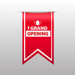 red flat sale web banner for grand opening   post ,banner and poster