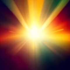 Obraz premium background with sun rays