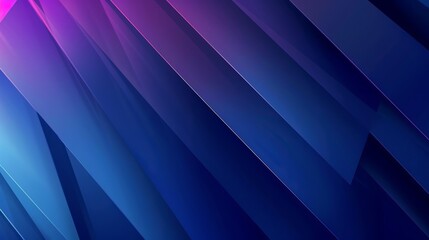 Abstract background with diagonal blue and purple shapes, evoking depth and motion