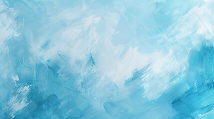 Obraz premium Abstract blue and white painted texture background, ideal for creative and artistic design projects.