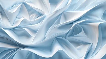 Abstract blue background with wavy pattern, creating a sense of movement and fluidity