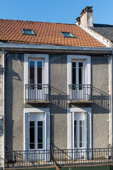 Souillac small market town in Lot department in France, on river Dordogne in agricultural region known for its walnuts, strawberries, houses and streets