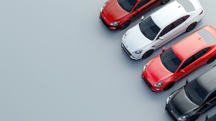 Fototapeta premium Car Subscription Services: Offer subscription plans for different car models.