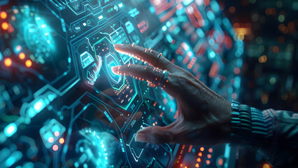 realistic high-resolution photo of Technology, with detailed background
