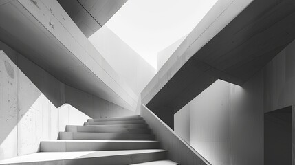 Fototapeta premium stairs in the building