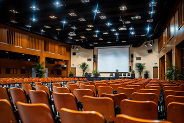 Business event in conference hall