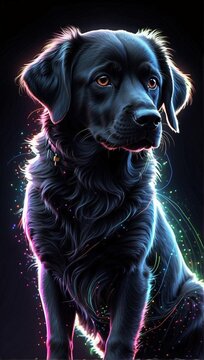 black labrador retriever