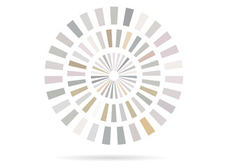 Raster halftone template for text and designкруговой растр