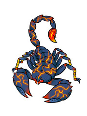 Cartoon Scorpion