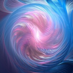 soft background of abstract swirling ripples in blue and pink tones against textured wall paper
