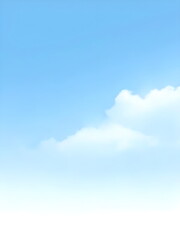 abstract backdrop with blue sky