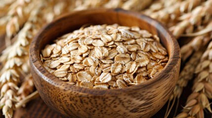 Whole grains like oatmeal in promoting heart health Digestion and sustained energy throughout the day
