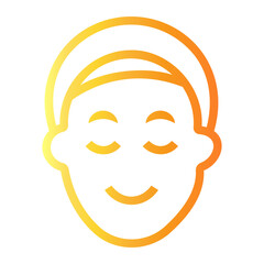 Fototapeta premium wash Line Gradient Icon