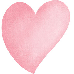 Pastel pink cute heart png drawing