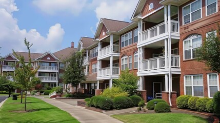 Obraz premium Investing in senior housing caters to the growing aging population. Independent living, assisted living, and nursing homes offer different levels of care and investment opportunities.