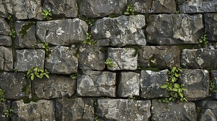 Obraz premium Antique wall stones for backdrop