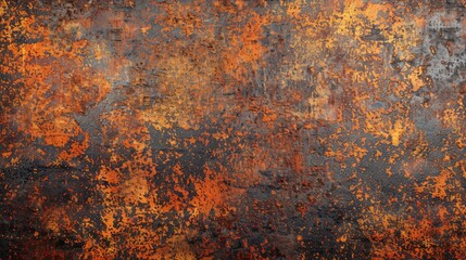 Fototapeta premium Rust covered metal sheet texture