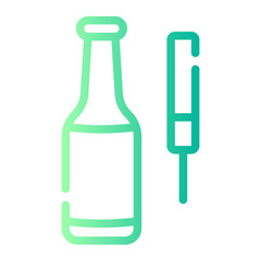 alcohol sensor gradient icon
