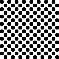 Abstract black geometric shape design elements on white background, minimal style. Vector illustration