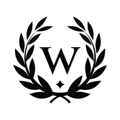 W Letter Logo Template
