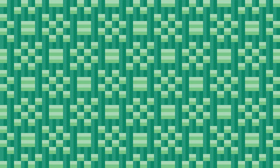 Seamless traditional woven pattern called Anyaman
