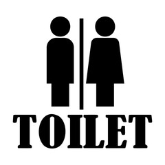 toilet Solid icon