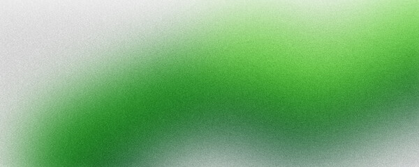 Green bright white texture glowing noise texture. Abstract gradient blurred colorful with grain noise background. retro banner poster cover design
