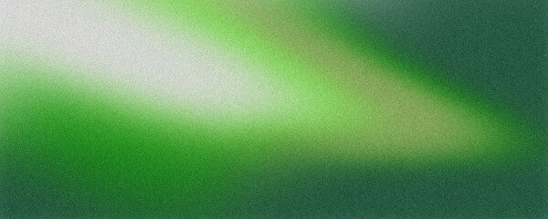 Green bright white texture glowing noise texture. Abstract gradient blurred colorful with grain noise background. retro banner poster cover design