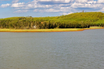 Van Hoa lake on Van Hoa plateau, Phu Yen province