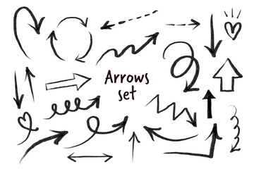 手書き矢印セット やじるし 矢じるし