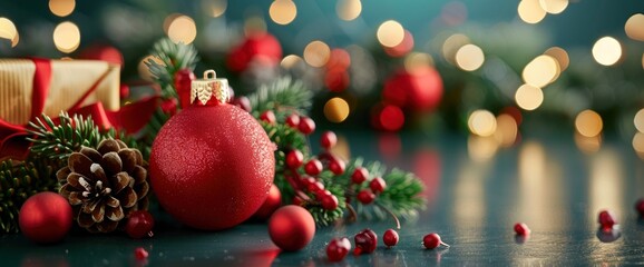 The Decorations Are Ready For The Arrival Of The New Year, Filled With Anticipation And Joy